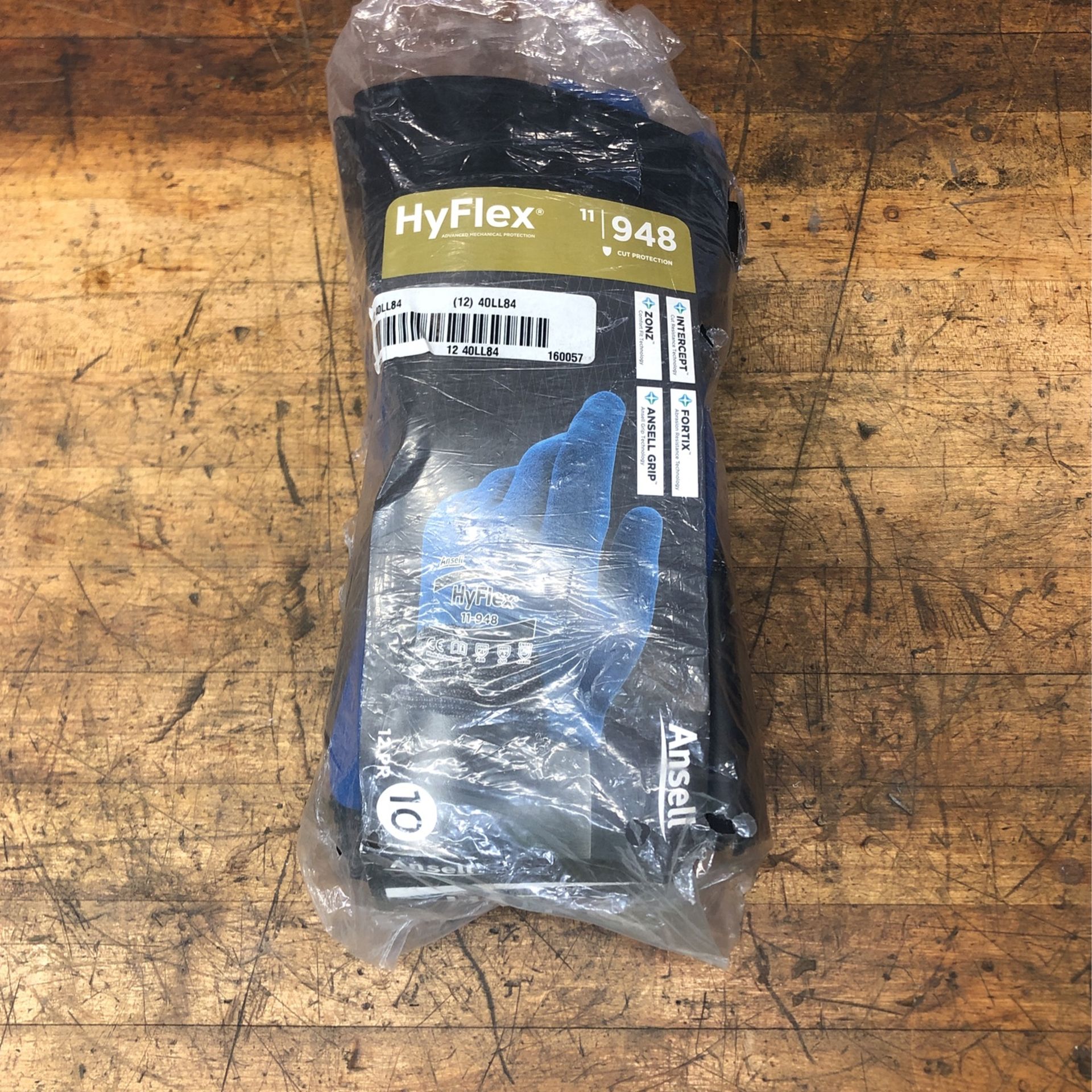 HyFlex Gloves x10. Anticut Work Gloves