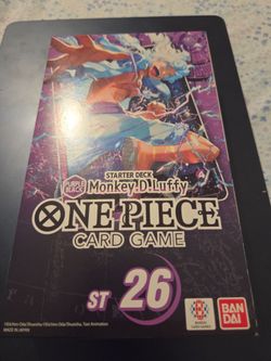 One piece starter deck 26