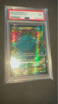 Pokemon Cards XY Base Set Venusaur EX Full Art