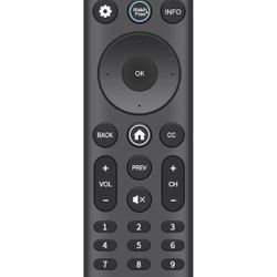 VIZIO XRT140 SmartCast TV Remote - Black NEW Universal Replacement
