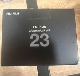 Fujifilm lens - Fujinon 23mm f2