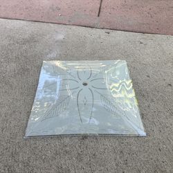 Vintage ceiling light cover