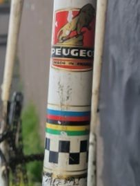 Vintage Peugeot Road Bike Frame