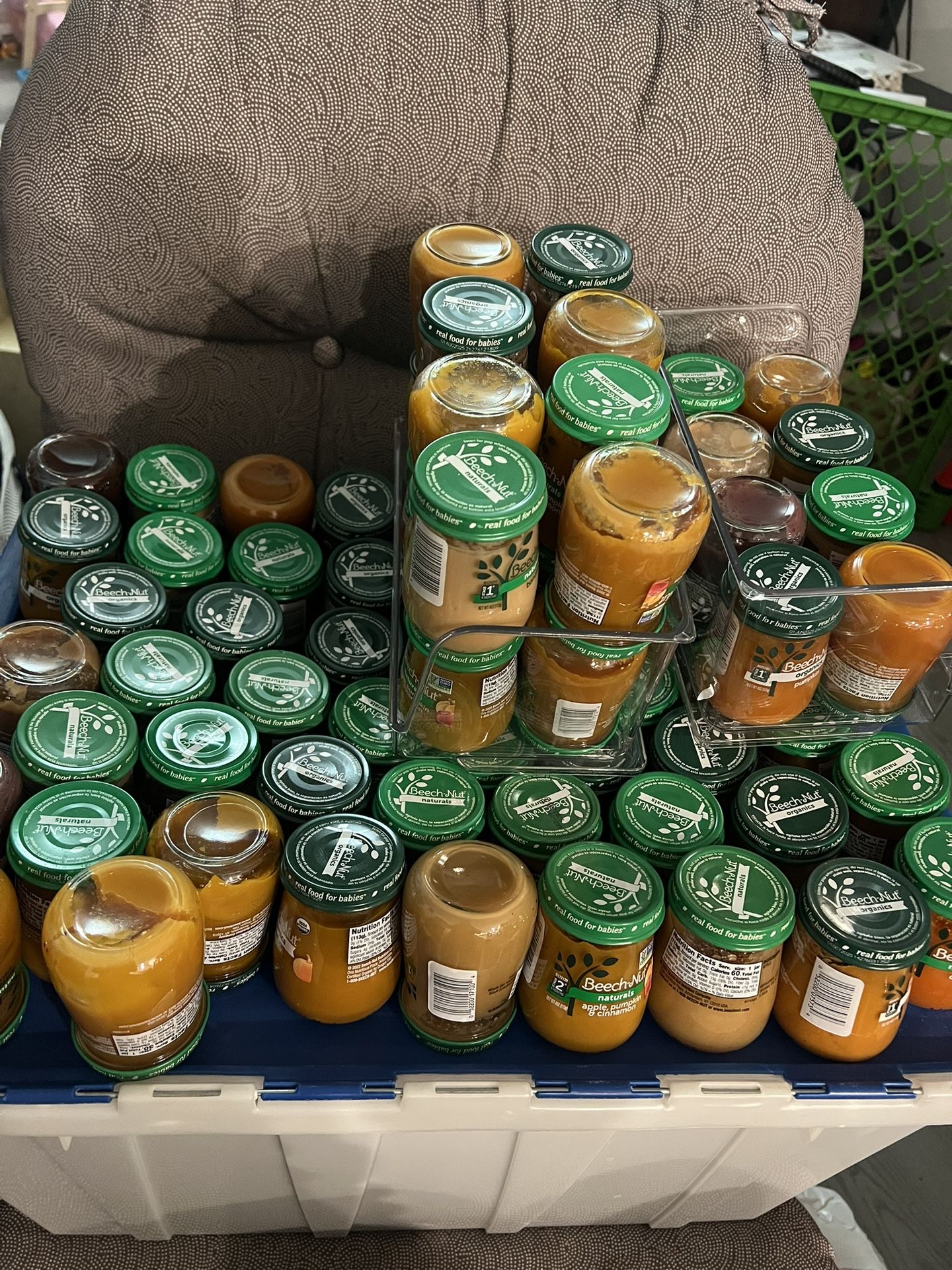 Beech-Nut Organics jars
