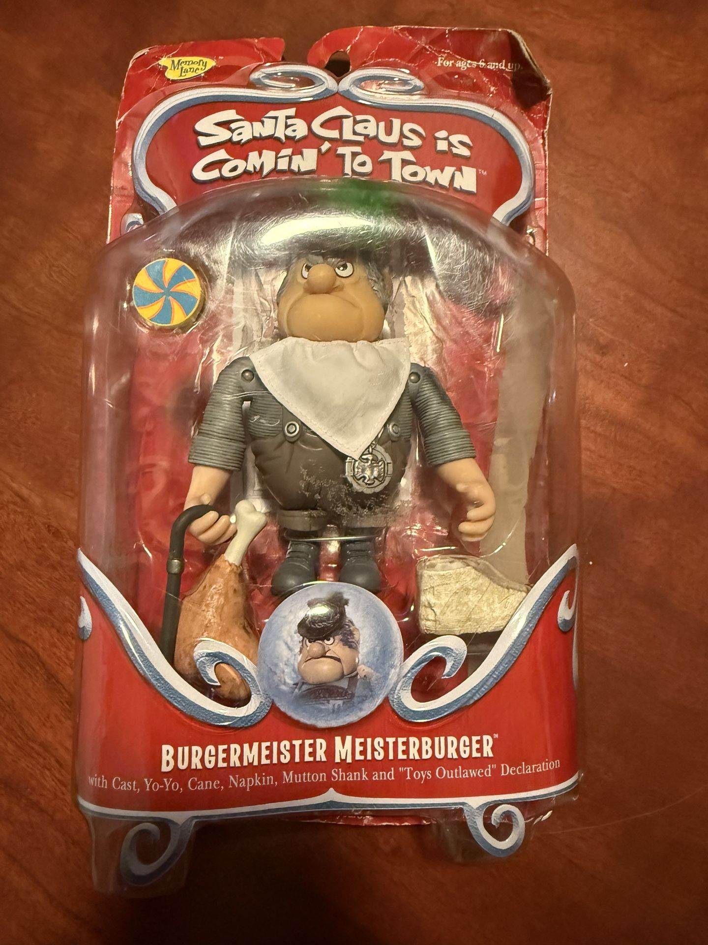 Memory Lane / Santa Claus Is Coming To Town Burgermeister Meisterburger Figure