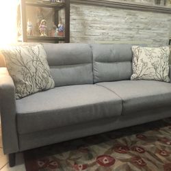 Couch Gray 75” X 30”