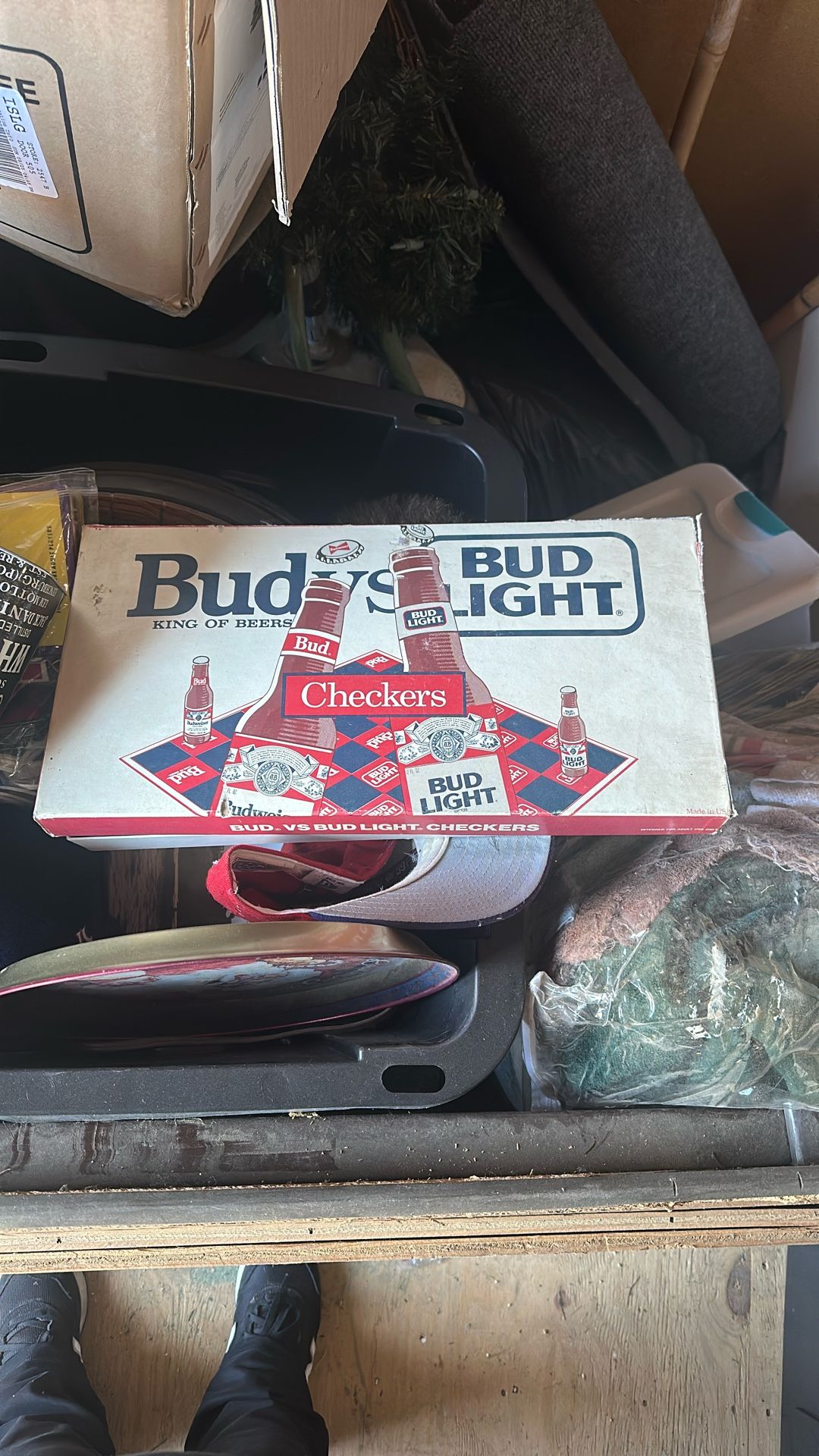 Bud Light checkers