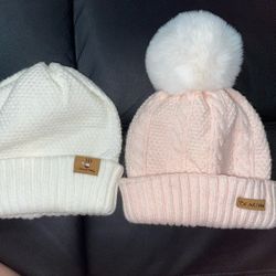 2T-4T Babygirl Winter Beanies 