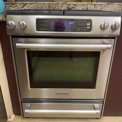 Gas Range Electric Convection Oven