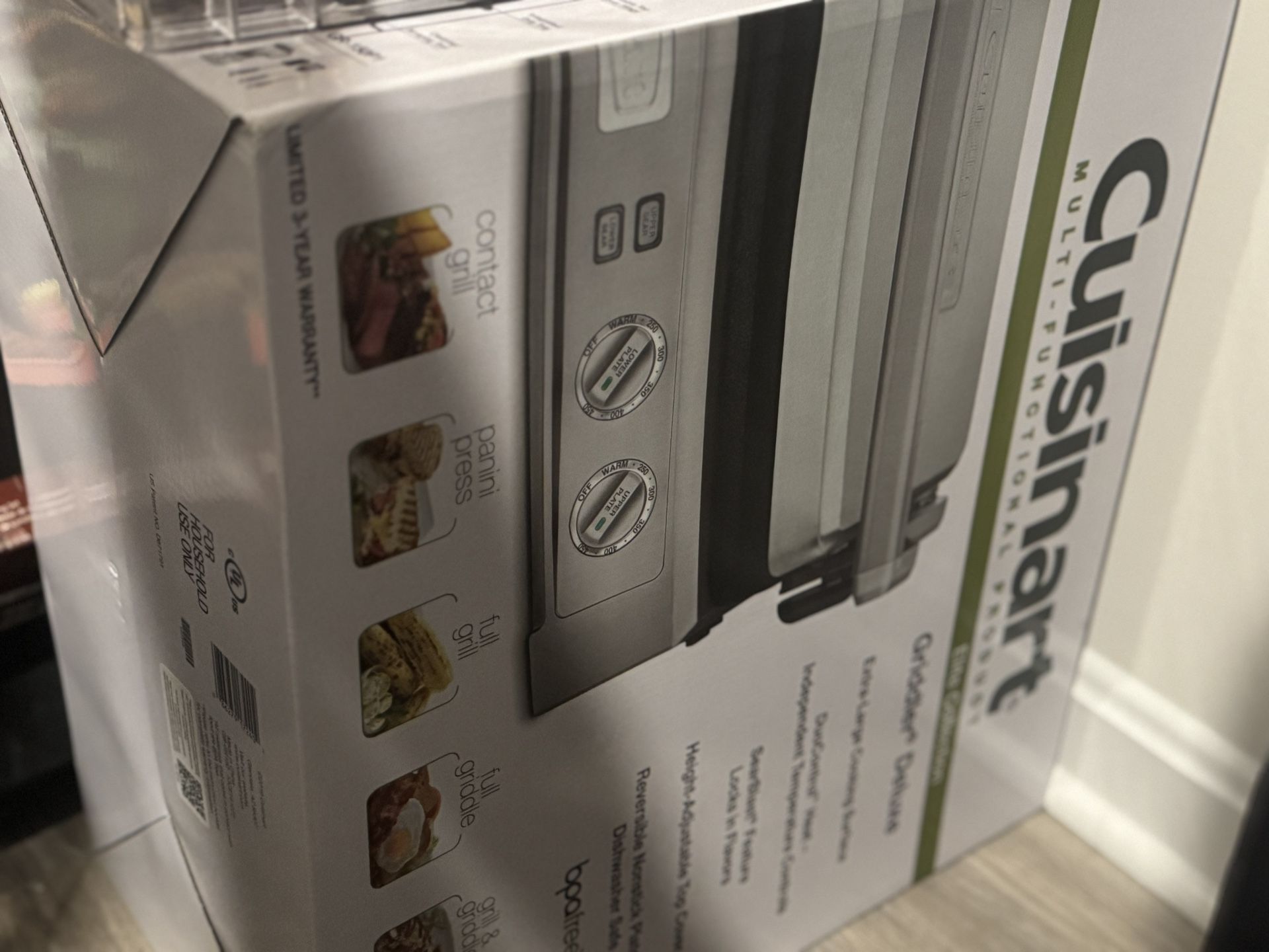 Cuisinart Griddle/panini Press 