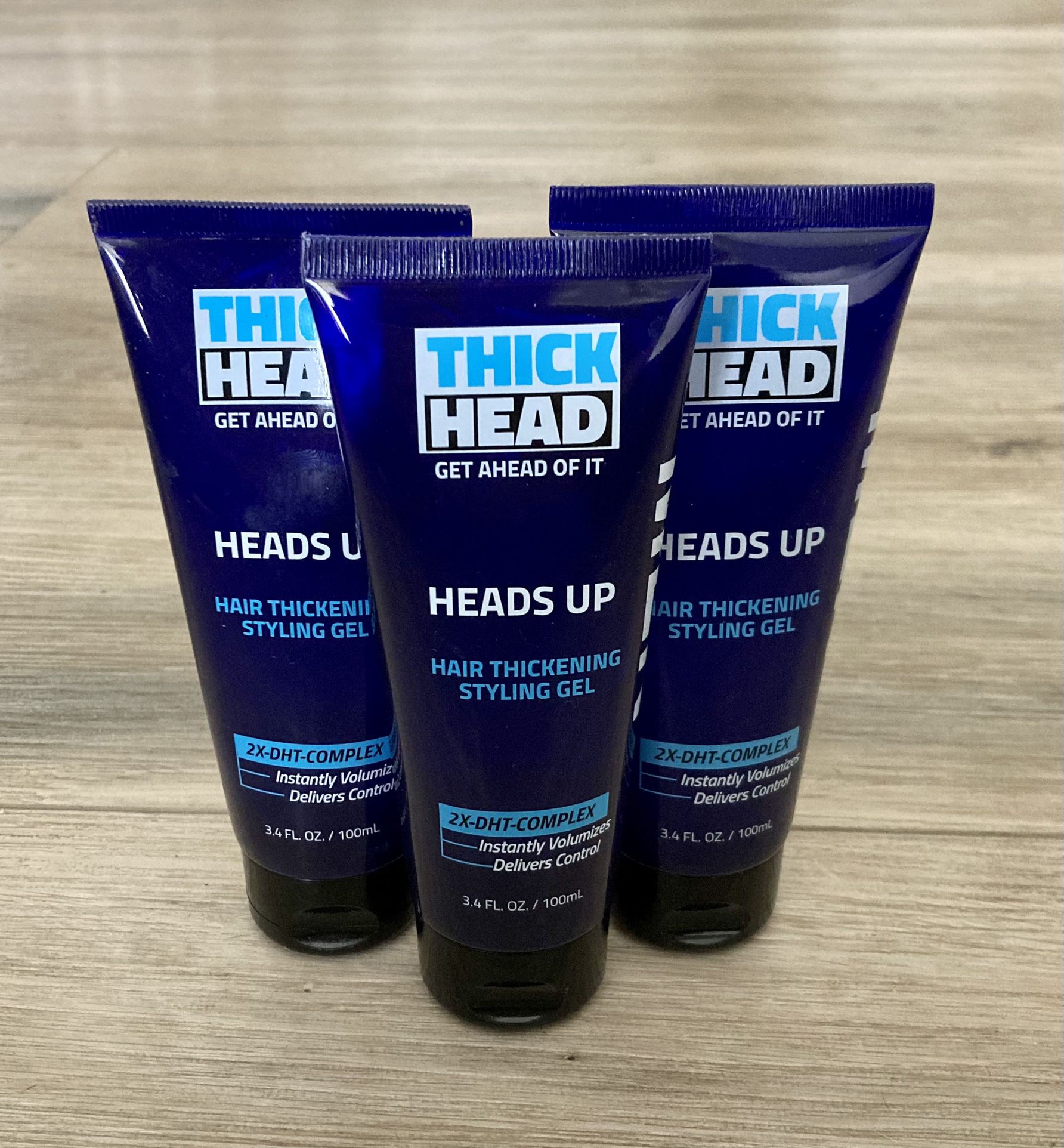 4 New Bottles Of Thick Head Thickening Hair Gel for Sale in Glendora, CA -  OfferUp