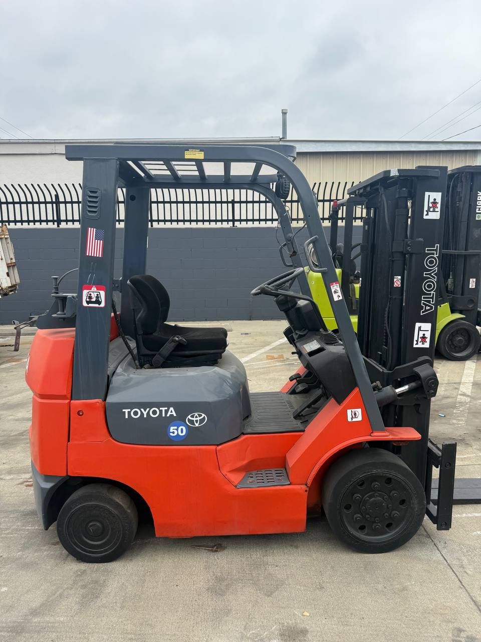 Toyota Model 7 Forklifts 4000 Lbs! 