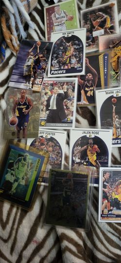Indiana Pacers NBA Basketball Card Lot and extras