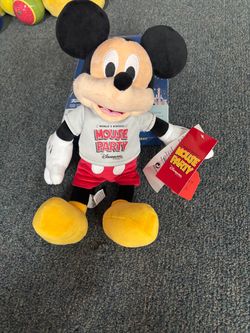 Disney Disneyland Paris 90th Celebration Mickey Party Plush with Tag