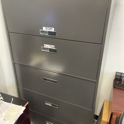 5 Drawer Filing Cabinet 