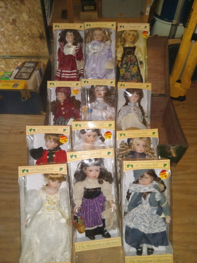 12...16" Porcelain Doll- The Heirloom Collection