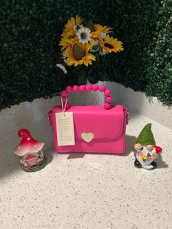 Pink Heart Purse
