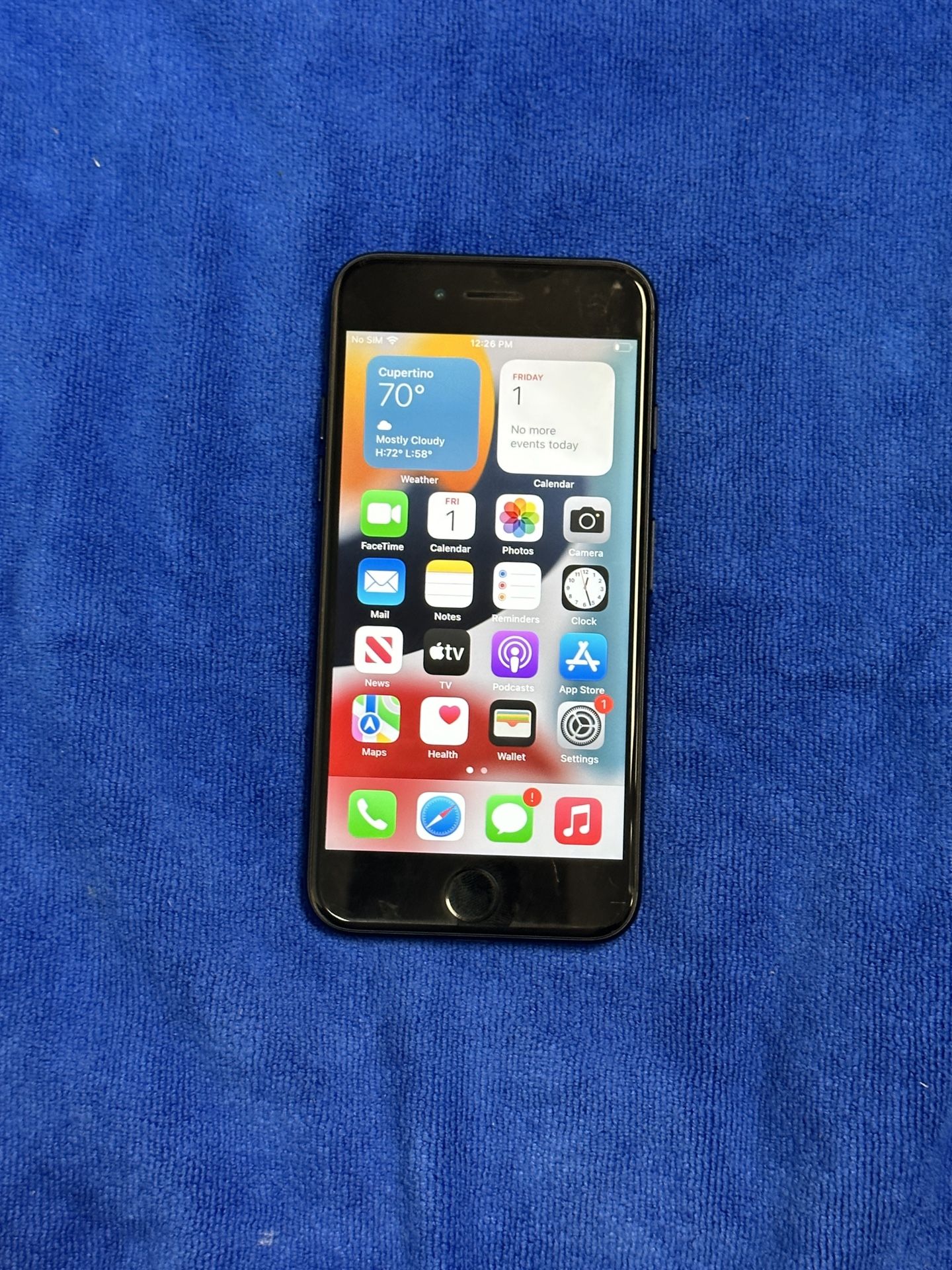 Apple iPhone 7 128GB Black UNLOCKED T-Mobile Metro Boost No Sim Restrictions Cell Phone