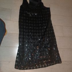 Sequins Little Black Dress. Size S. NEW