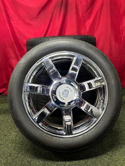 Cadillac Escalade 6 Lug 22 Inch OEM Wheels