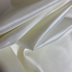 10 Cream Colored Taffeta Fabric Cuts 