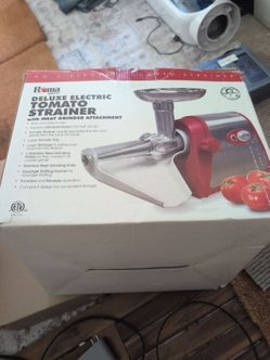 Weston roma tomato electric strainer meat grinder