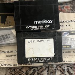 Lot of 8 Pin Kits/Service Kits Locksmith Supplies Tools