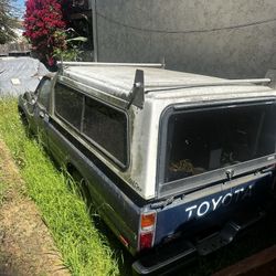 1980 Toyota SR5 Long Bed + SnugTop Camper Shell – One Owner – Undrivable - for Project or Scrap