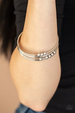 Stack Challenge Silver Bracelet