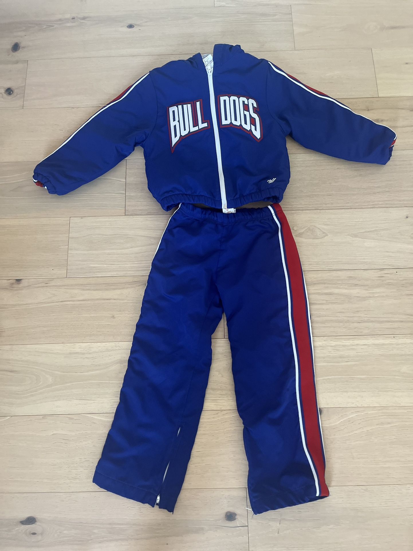 Bulldogs Varsity Warm Up Suit Kids