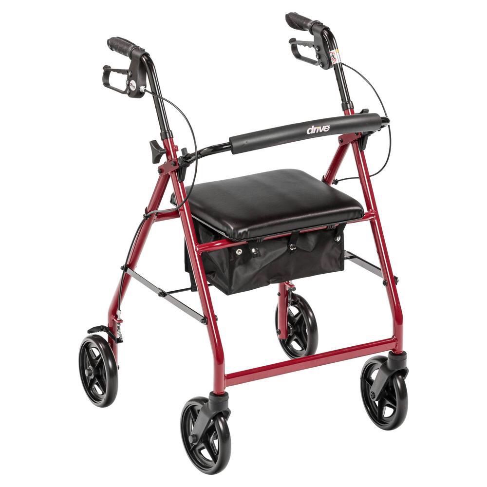 Walker With Seat And Storage