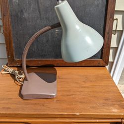 Vintage Adjustable Gooseneck Desk Lamp 