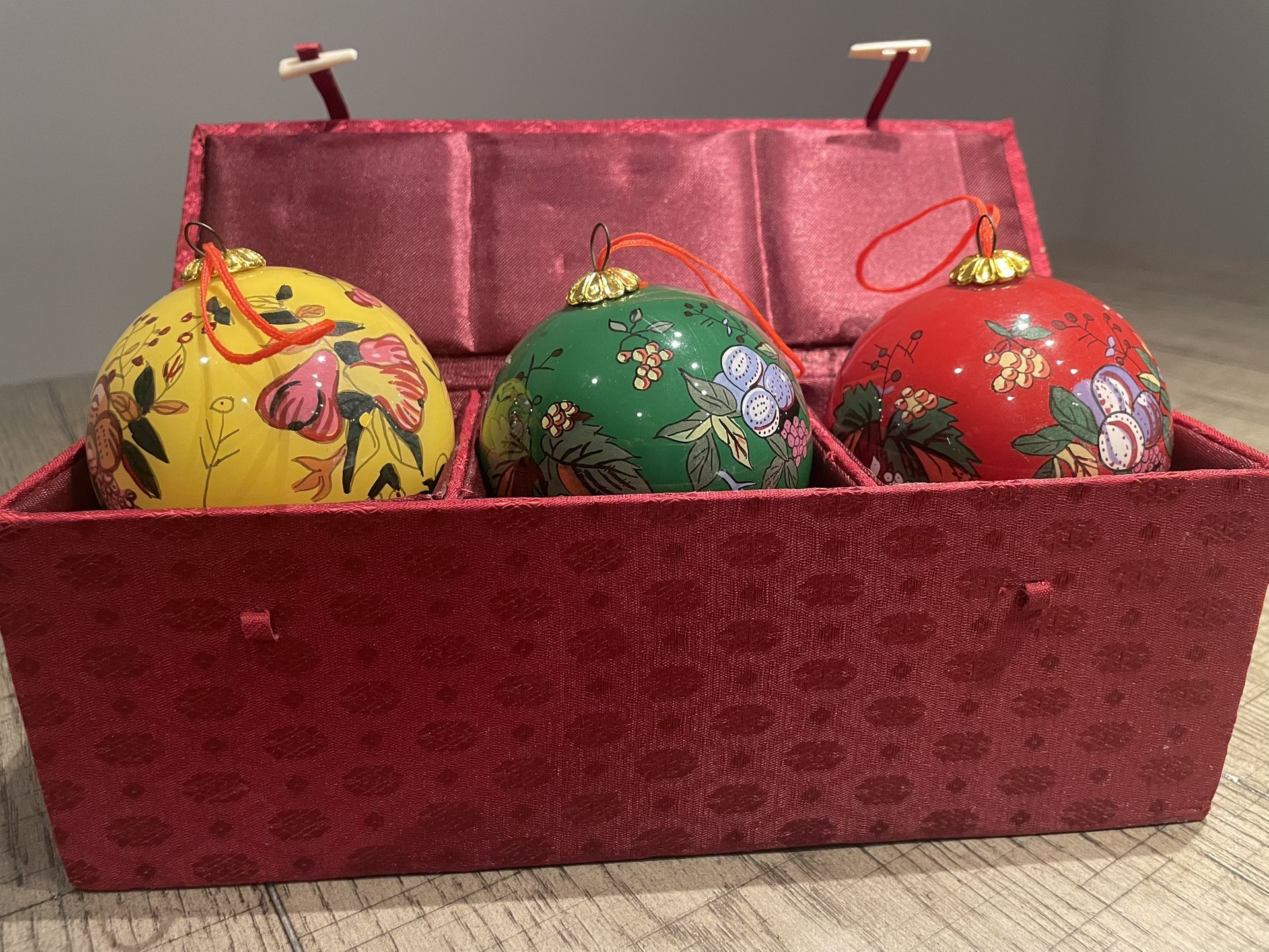 Pierre Deux Christmas Ornaments