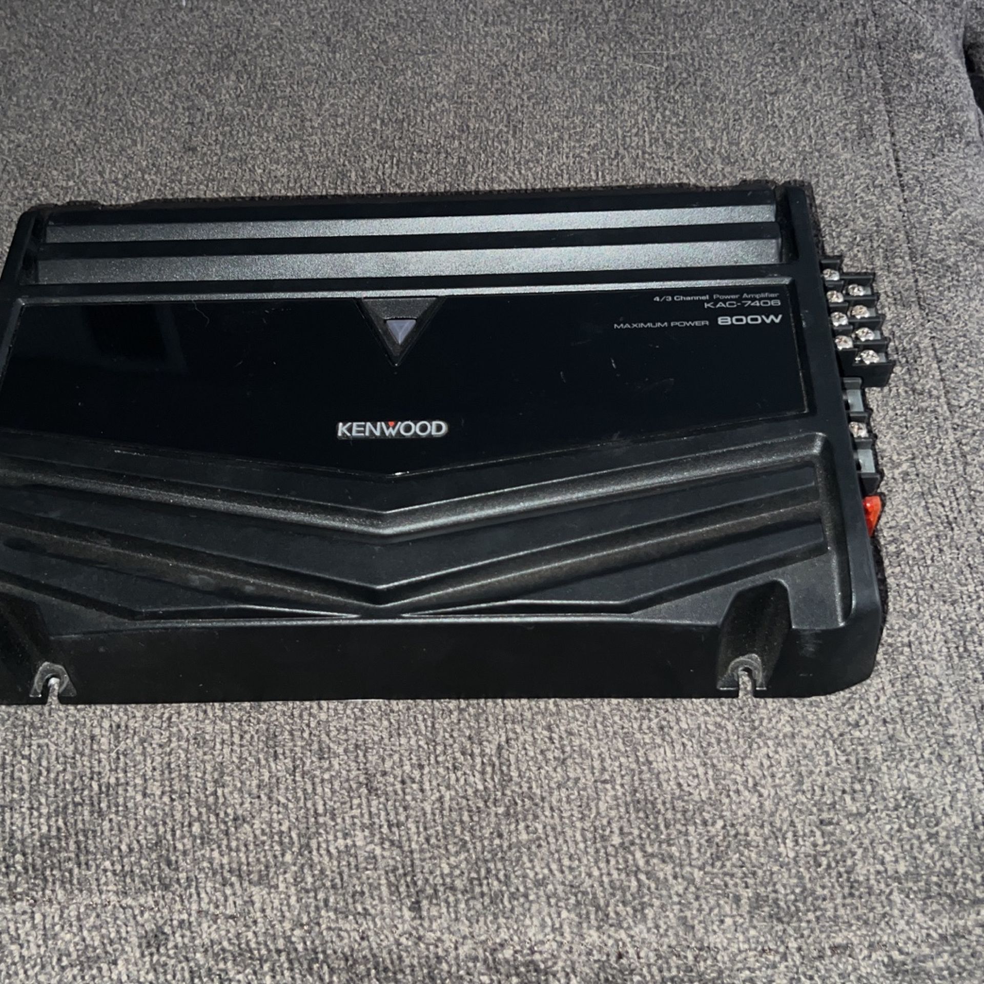 Kenwood 4/3 Channel Power Amp KAC-7406 800W