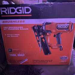Ridgid Cordless Framing Nailer
