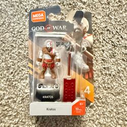 Mega Construx God of War Kratos Action Figure
