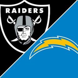 Chargers VS Raiders 3tickets Section 231