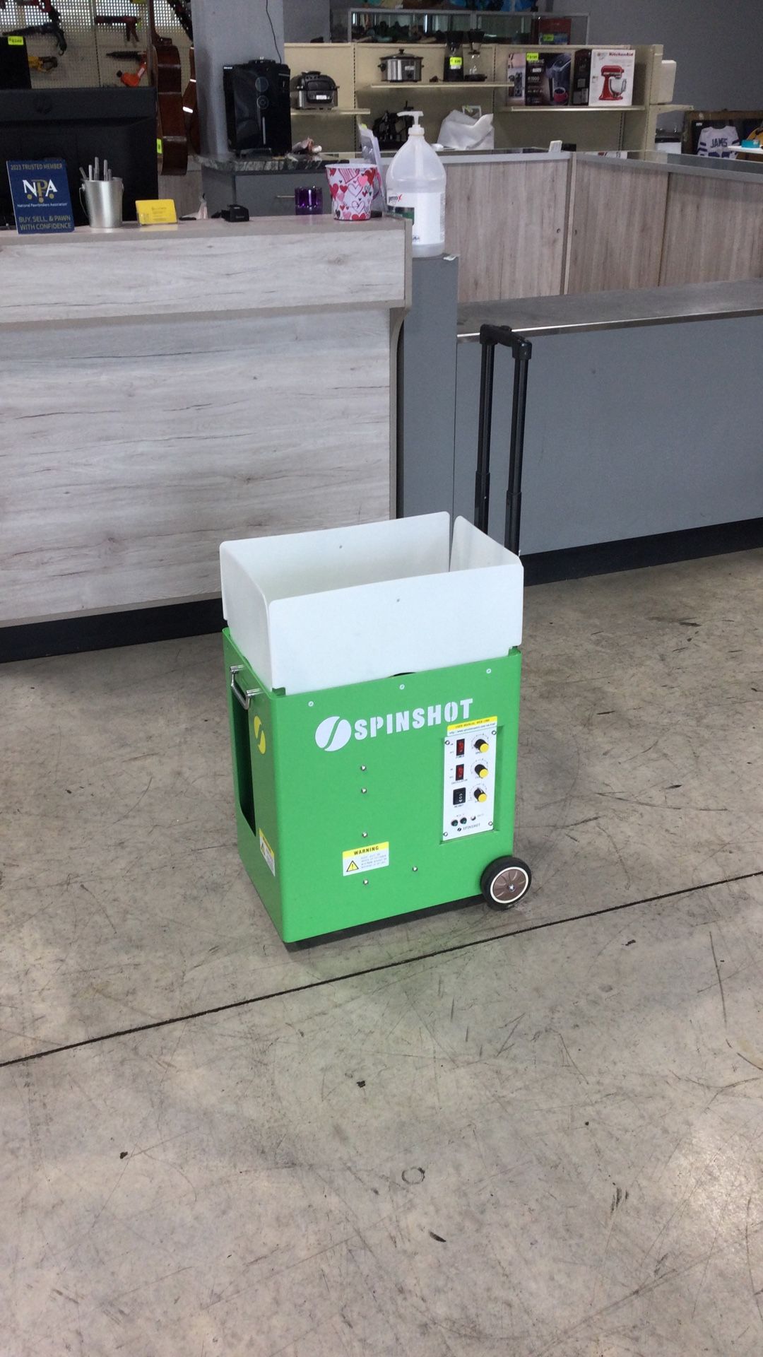 Spinshot Pro Tennis Ball Machine