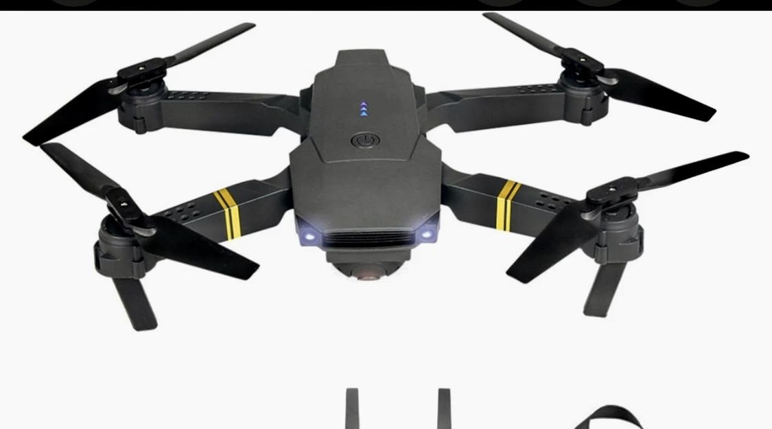 Black Falcon Foldable Drone β 2.4GHz Edition
