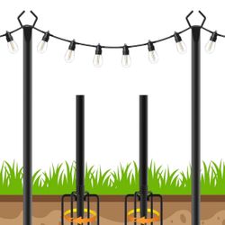 2 Pack String Poles