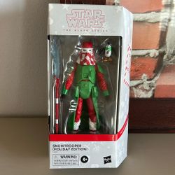 Star Wars The Black Series Snow Trooper Holiday Edition ⭐️⭐️⭐️⭐️⭐️
