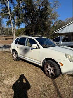 2005 Porsche Cayenne S  AWD Loaded w/ Every Option, Extensive Service Record, White/Tan, 175k Miles Timing Chain Service Due-Central FL