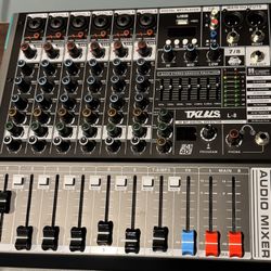 8 Channel Audio Mixer Brand New