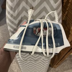 Iron and Ironing Board 