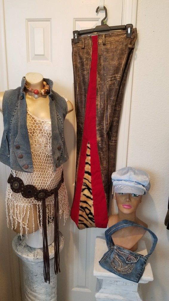 HIPPIE COSTUME 6 Piece