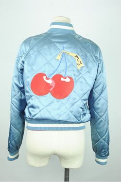 Marc Jacobs Vintage Collector’s Item Reversible Satin Bomber
