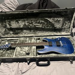 Electric Guitar  With Hard Case 