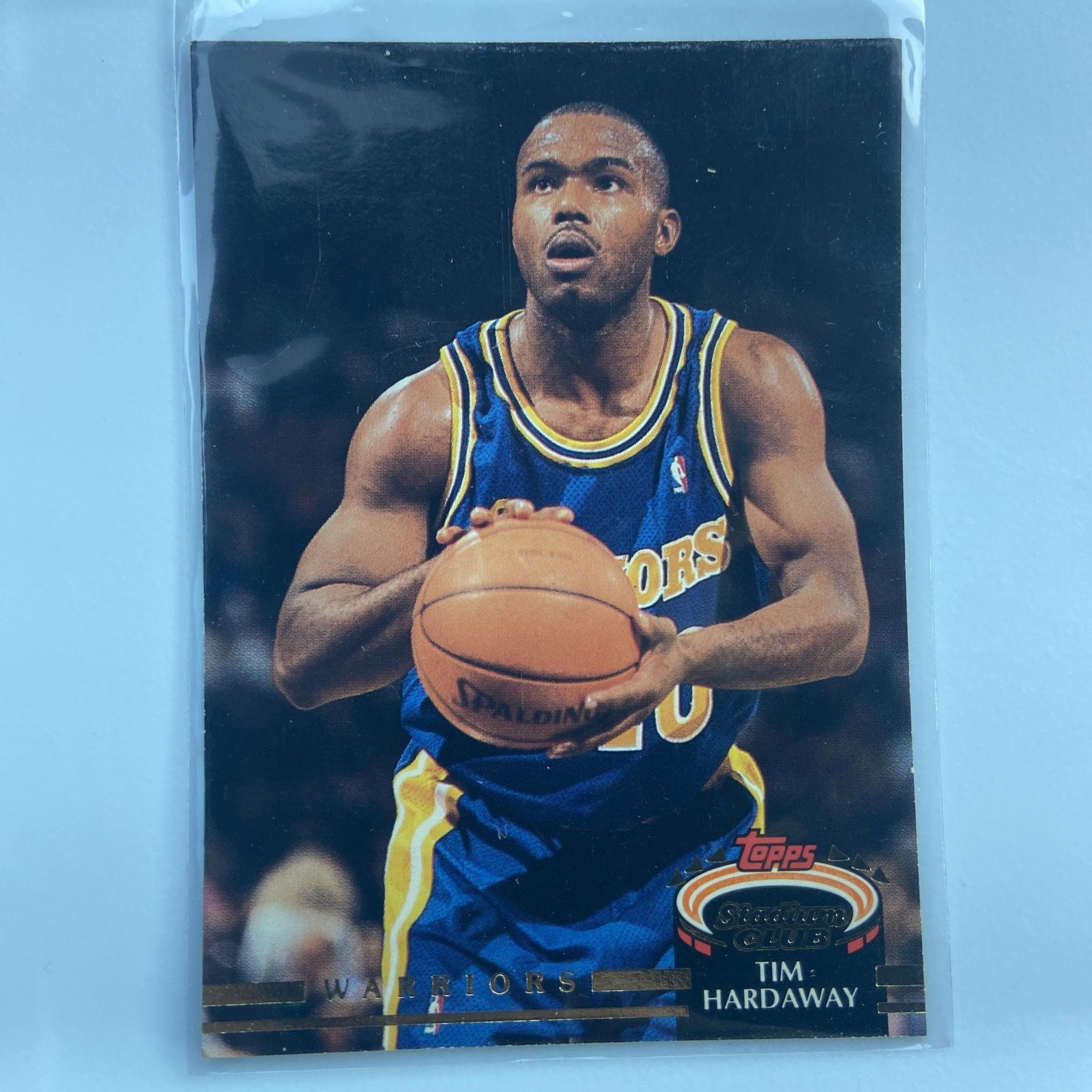 1992 Topps Stadium Club Tim Hardaway Rookie Card