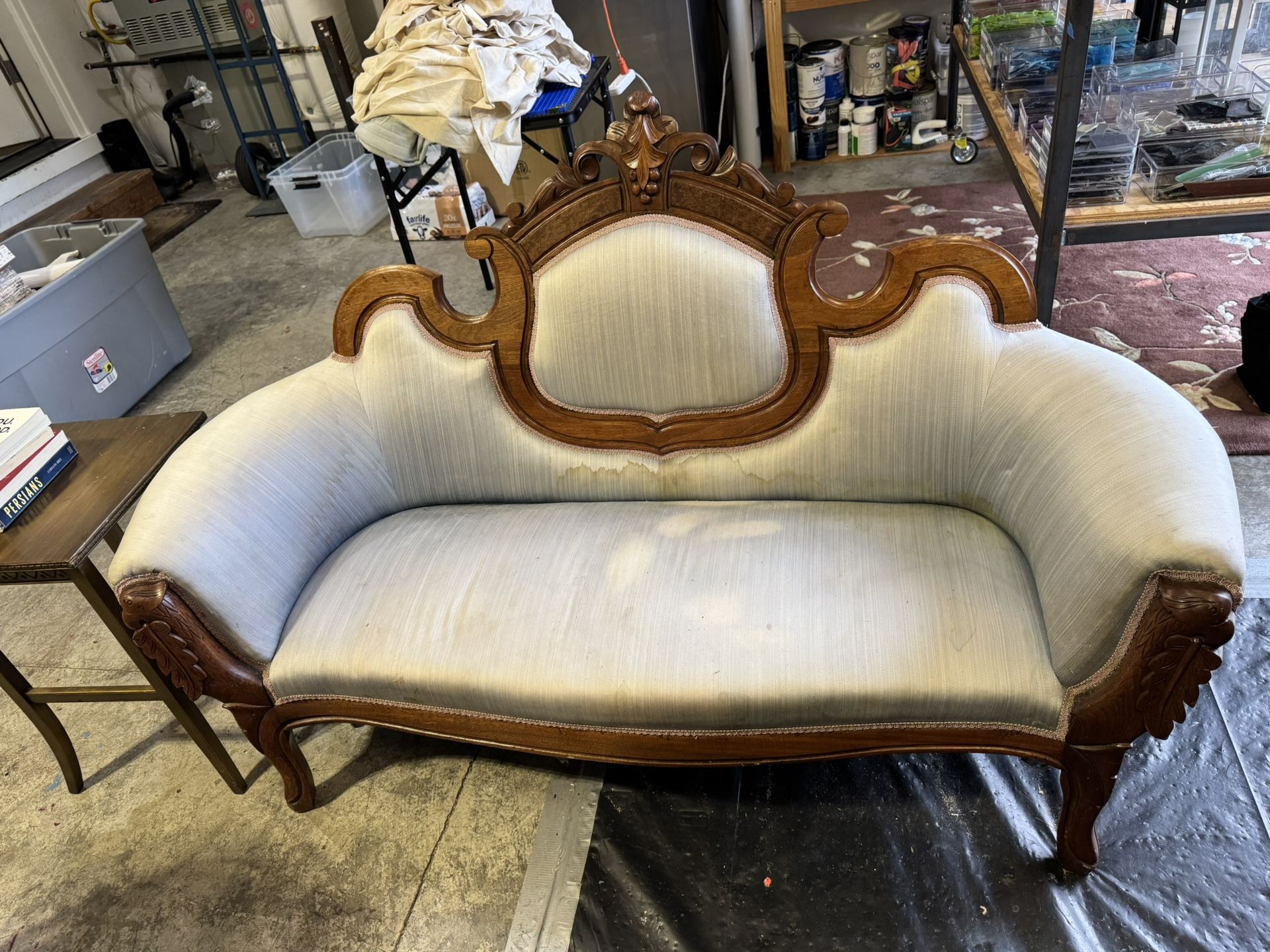 Antique settee (loveseat)