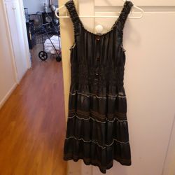 DENIM DRESS SIZE MEDIUM 